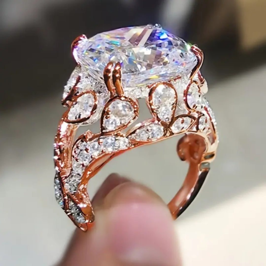 Delicate Artisan Gold Ring