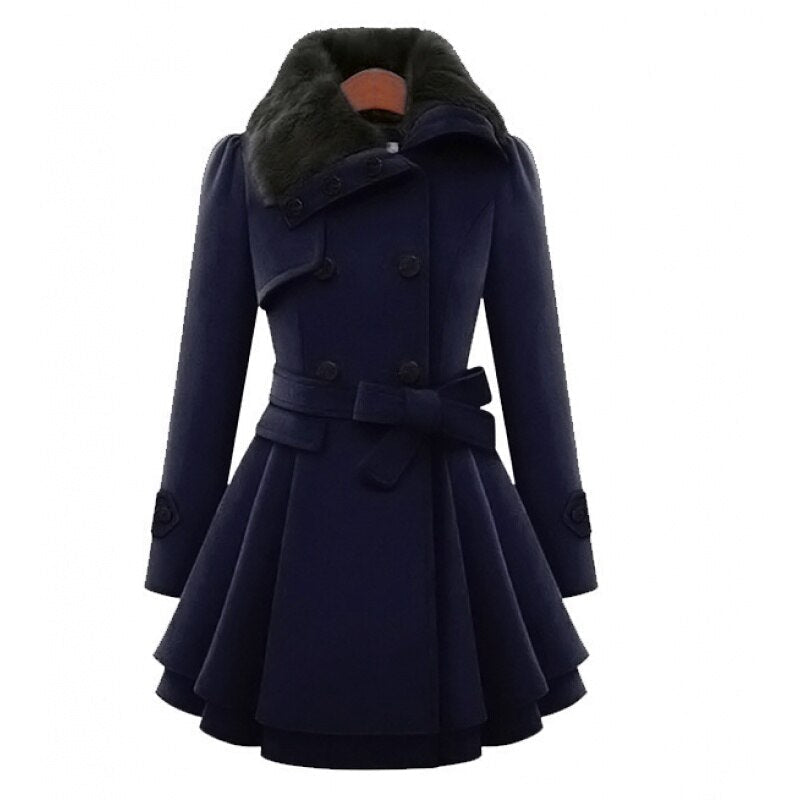 JO | Elegant belted jacket for women
