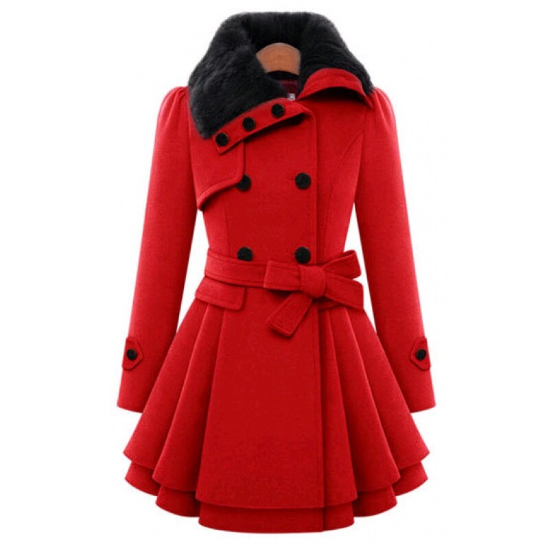JO | Elegant belted jacket for women