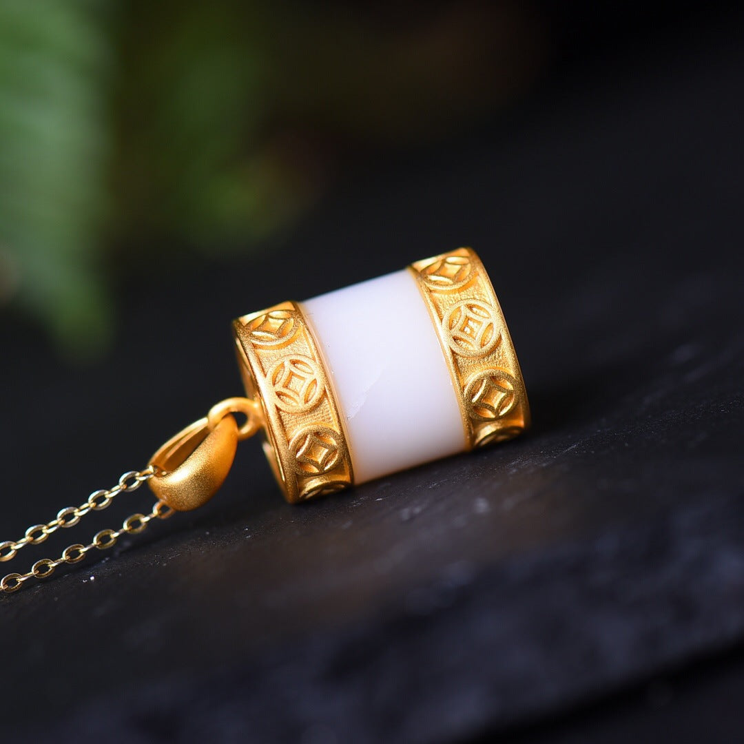 Delicate Artisan Gold Necklace