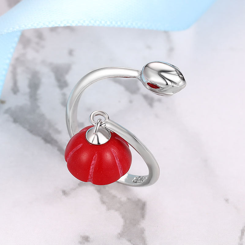 Romantic Silver Ring for Special Moments