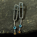Vintage Handmade Silver Earring