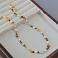 Delicate Artisan Pearl Necklace