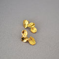 Vintage Handmade Gold Earring