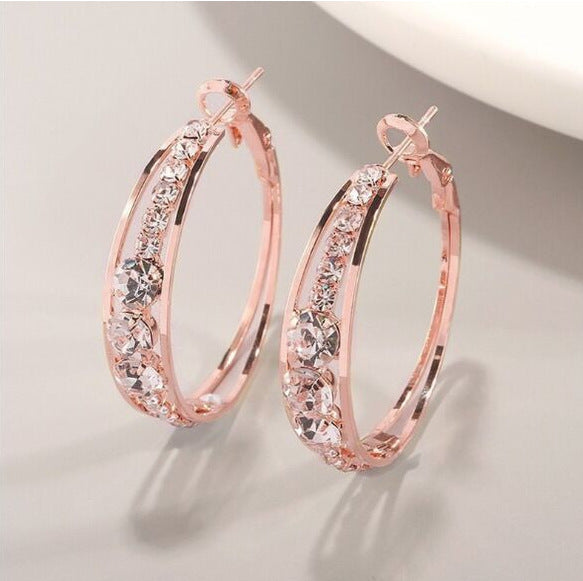 Vintage Handmade Gold Earring