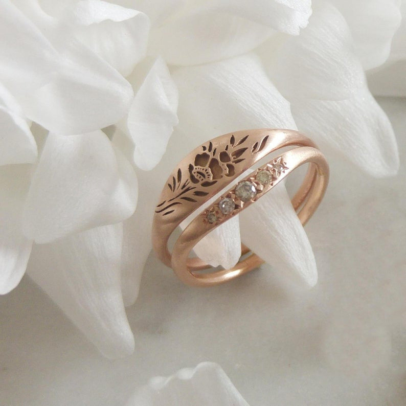 Vintage Handmade Gold Ring