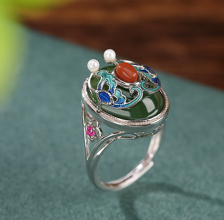 Delicate Artisan Gold Ring