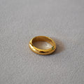 Delicate Artisan Gold Ring