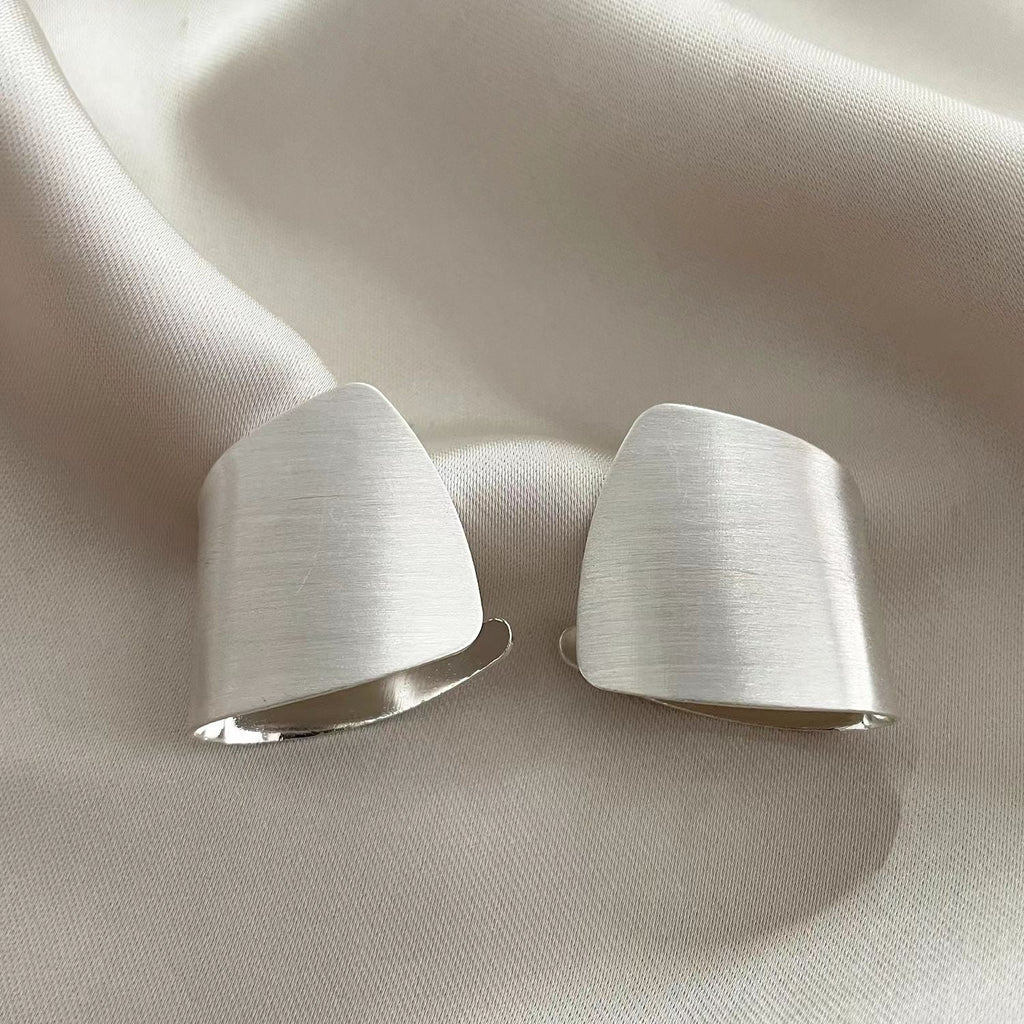 Delicate Artisan Silver Earring
