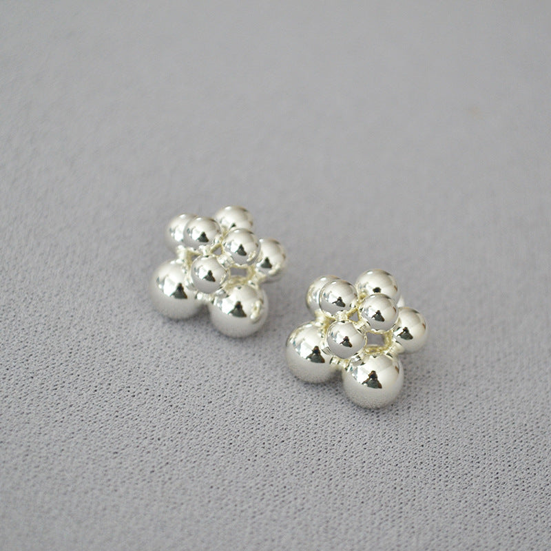 Vintage Handmade Gold Earring