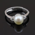 Beautiful Pearl Ring with Unique Style