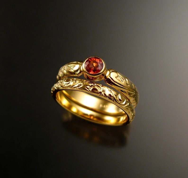 Romantic Gold Ring for Special Moments