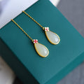 Vintage Handmade Gold Earring