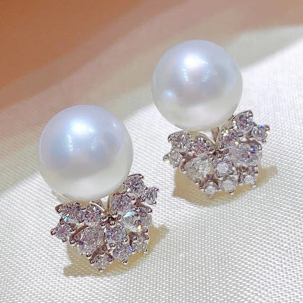 Delicate Artisan Pearl Earring