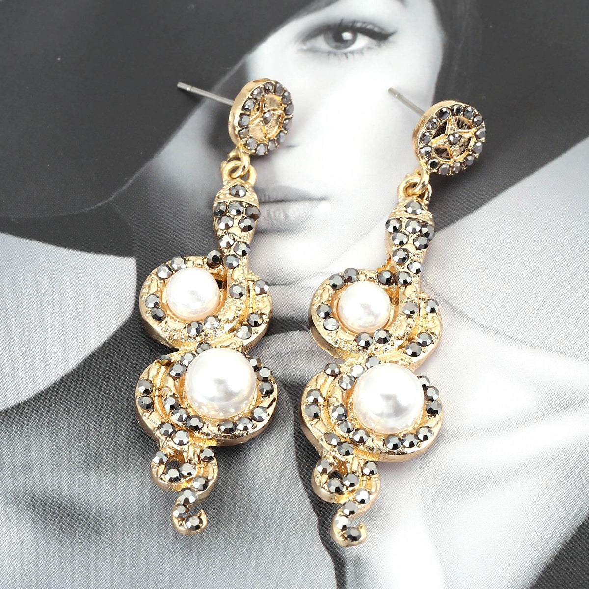 Delicate Artisan Pearl Earring