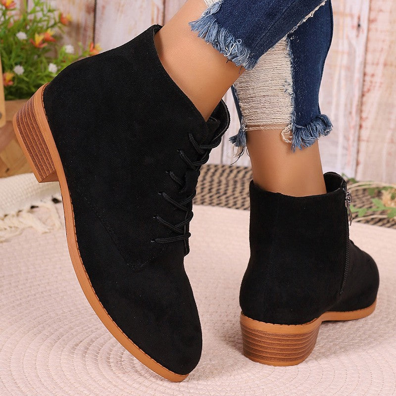 Chic Orthopedic Boots with Unique Design