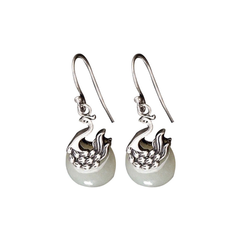 Classic Silver Earring with Timeless Appeal