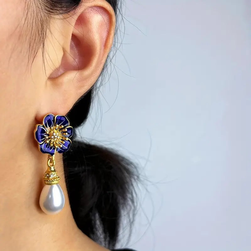 Vintage Handmade Pearl Earring