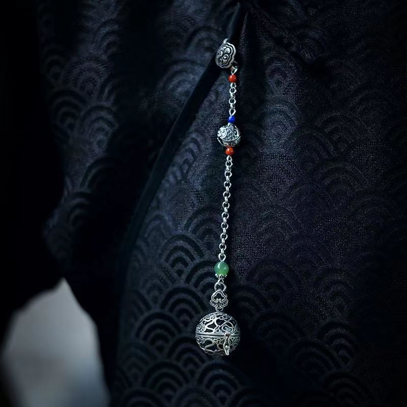 Delicate Artisan Silver Pendant