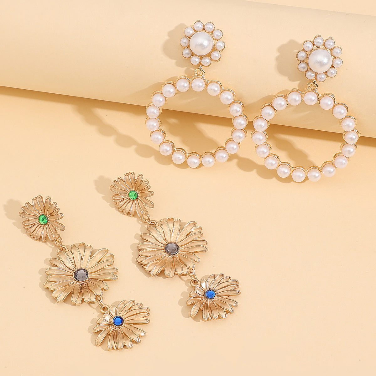 Delicate Artisan Pearl Set