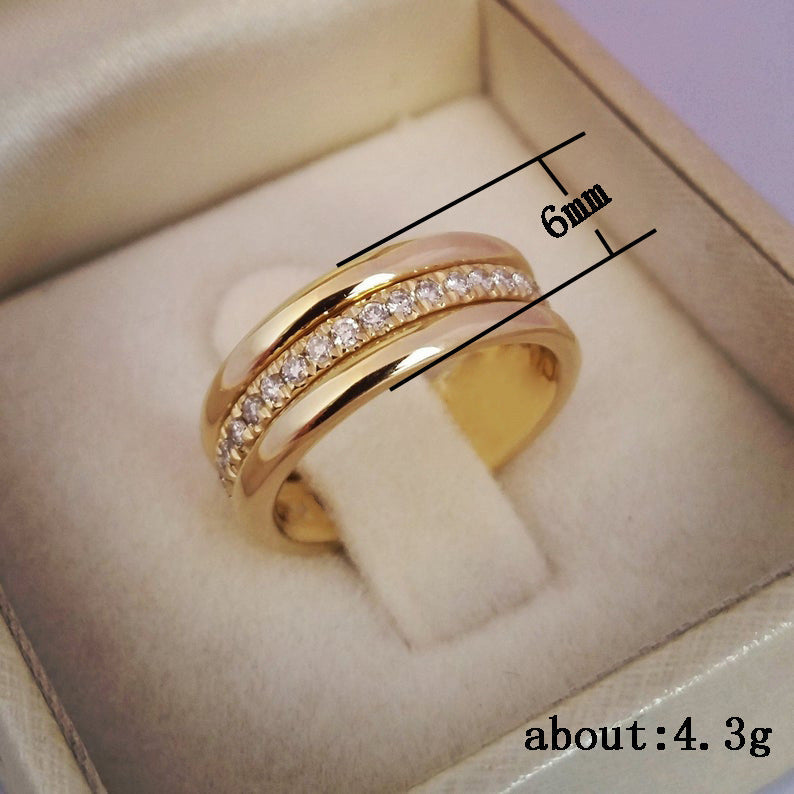 Romantic Gold Ring for Special Moments