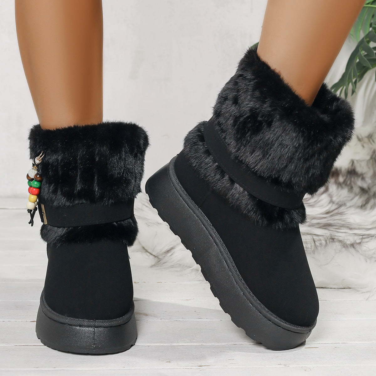 Classic Orthopedic Boots with Timeless Style