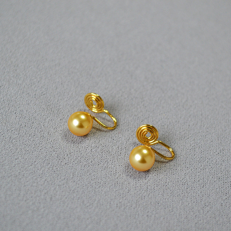 Delicate Artisan Pearl Earring