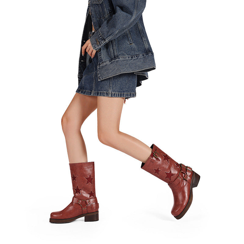Vintage Inspired Orthopedic Boots