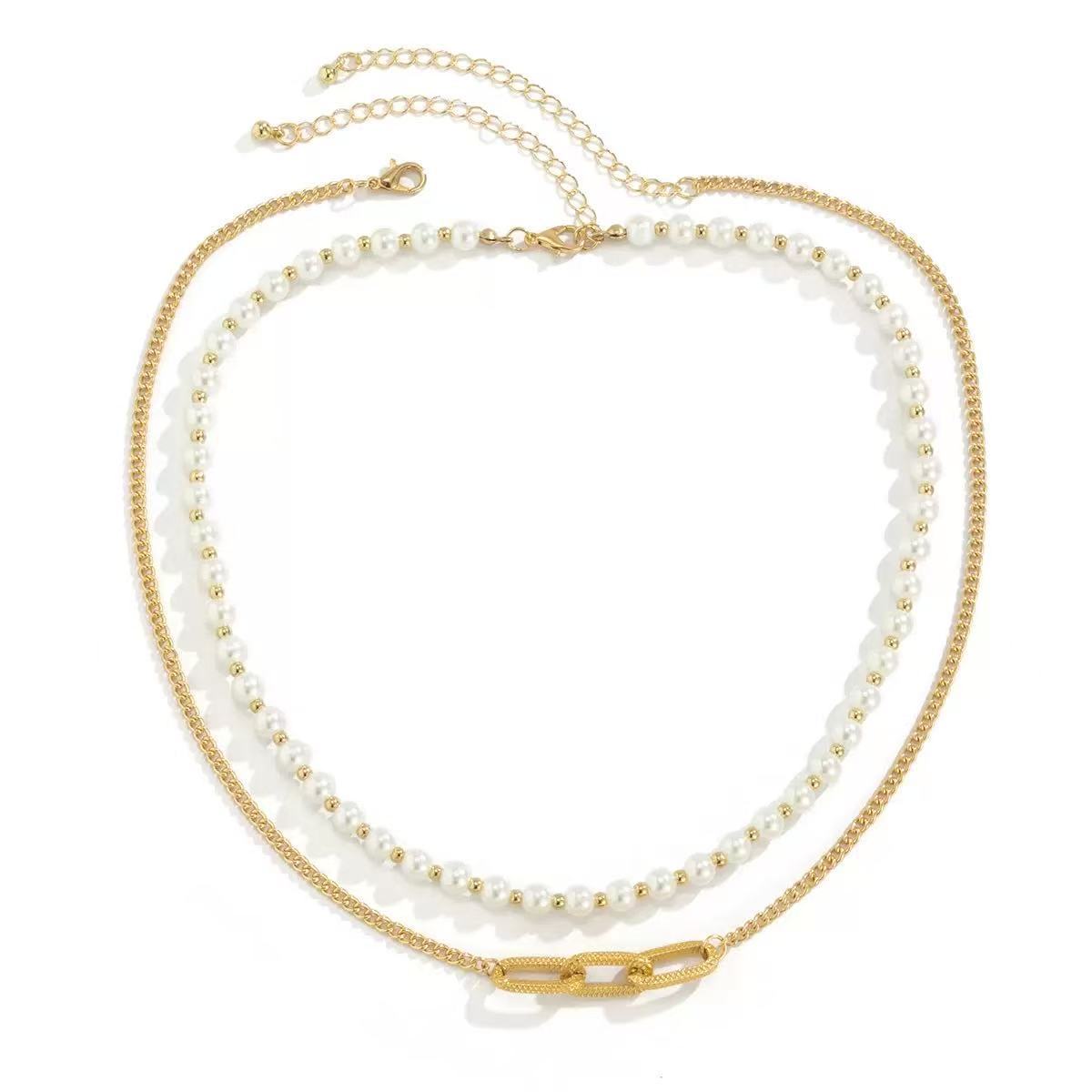 Vintage Handmade Pearl Necklace