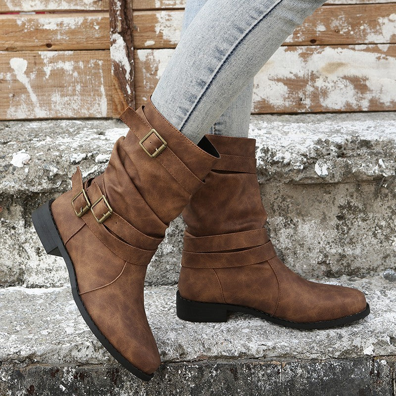 Classic Orthopedic Boots with Timeless Style
