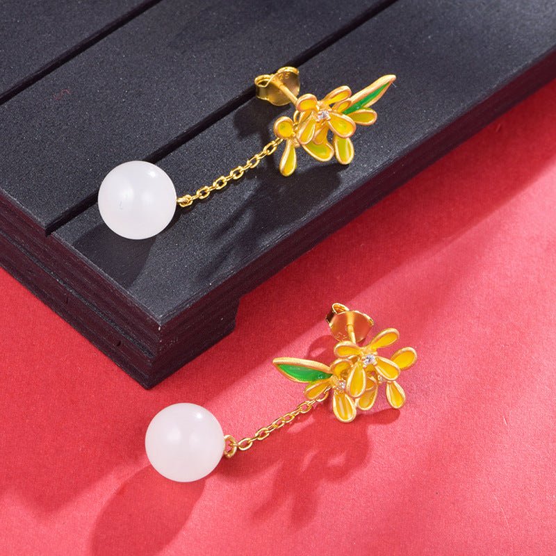 Classic Silver Earring with Timeless Appeal