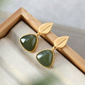 Vintage Handmade Gold Earring