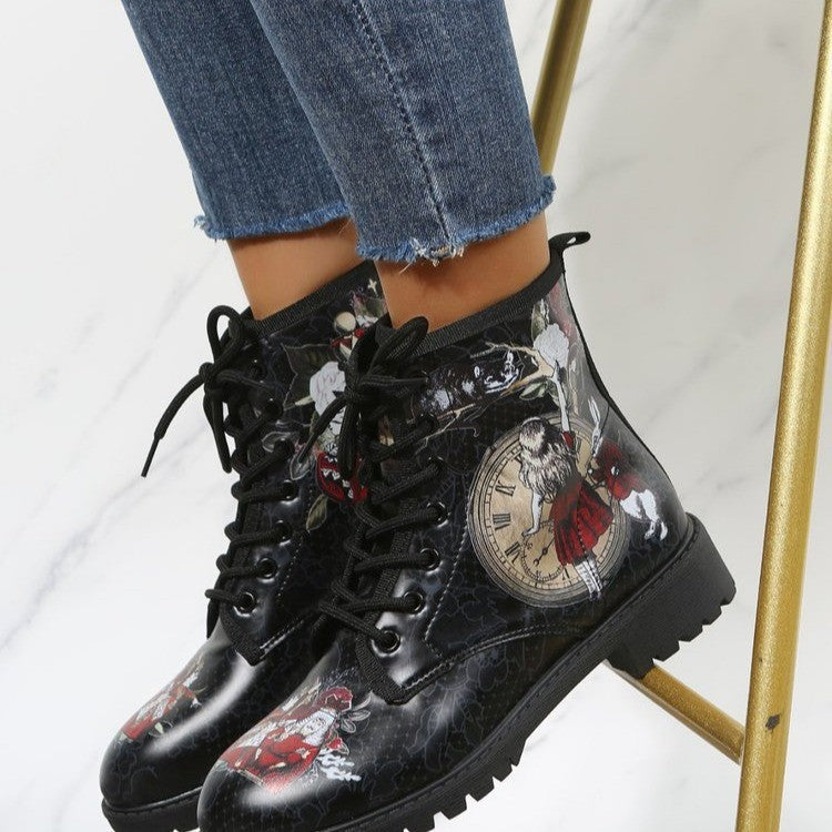 Vintage Inspired Orthopedic Boots