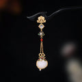Delicate Artisan Gold Pendant