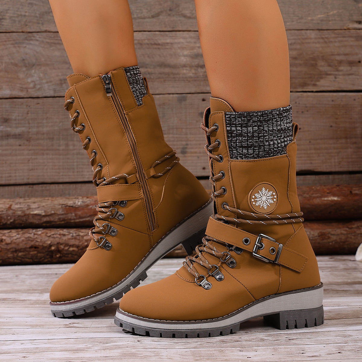 Classic Orthopedic Boots with Timeless Style