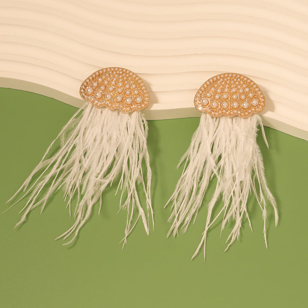 Delicate Artisan Pearl Earring
