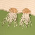 Delicate Artisan Pearl Earring