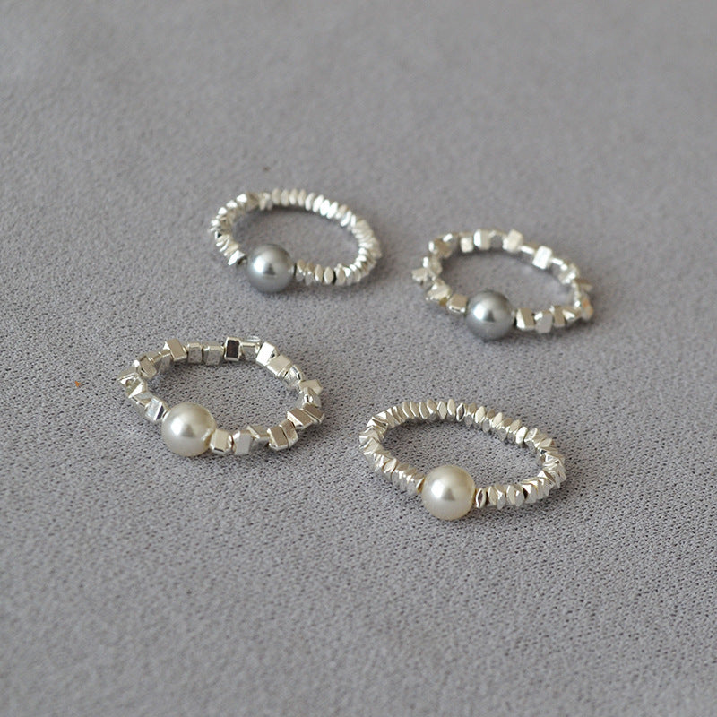 Beautiful Silver Ring with Unique Style