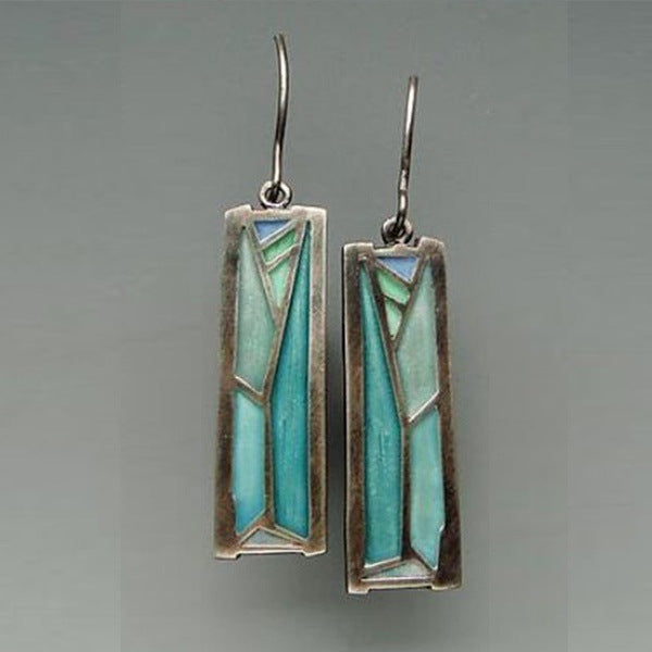 Vintage Handmade Silver Earring