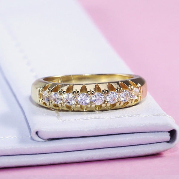 Romantic Gold Ring for Special Moments