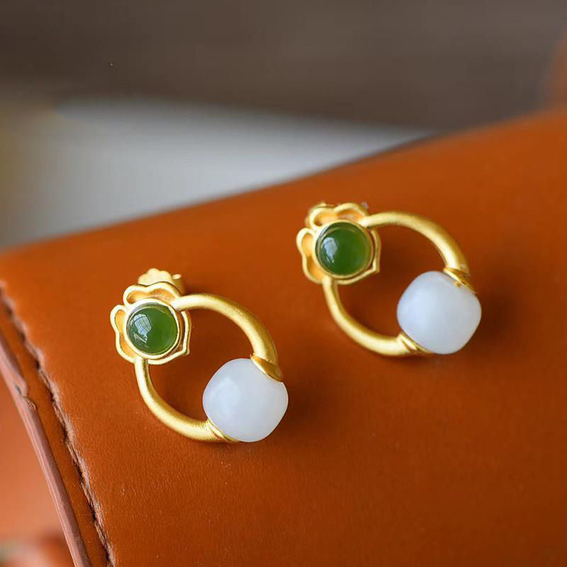 Delicate Artisan Silver Earring