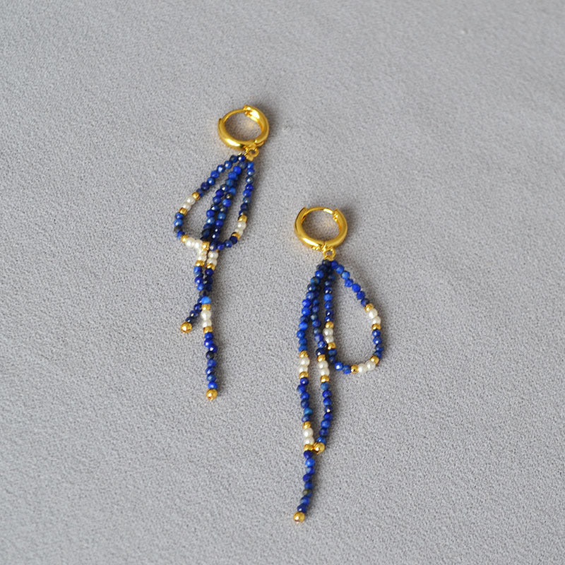 Delicate Artisan Pearl Earring
