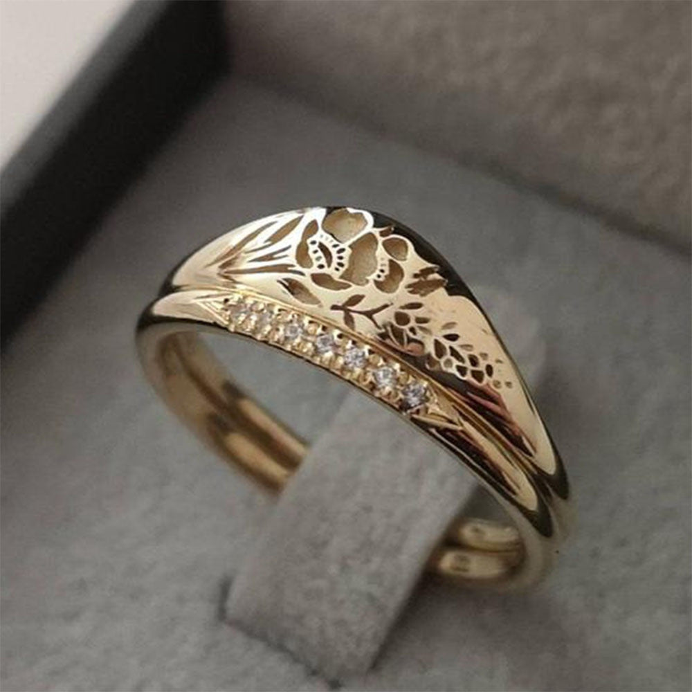 Vintage Handmade Gold Ring