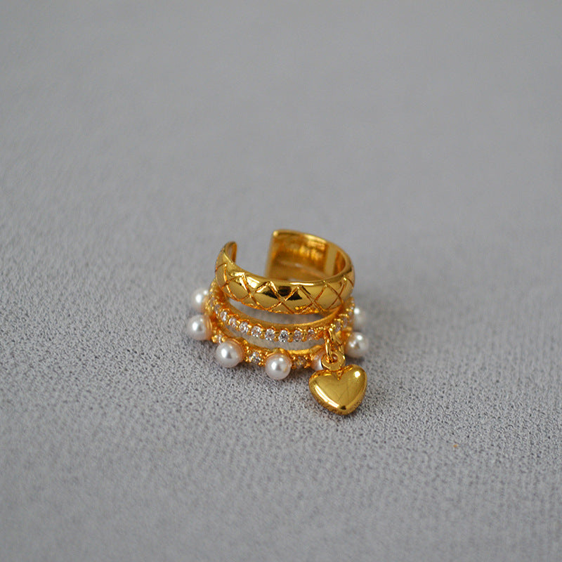 Vintage Handmade Pearl Earring