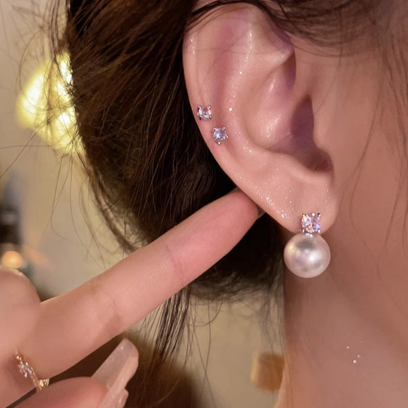 Delicate Artisan Pearl Earring