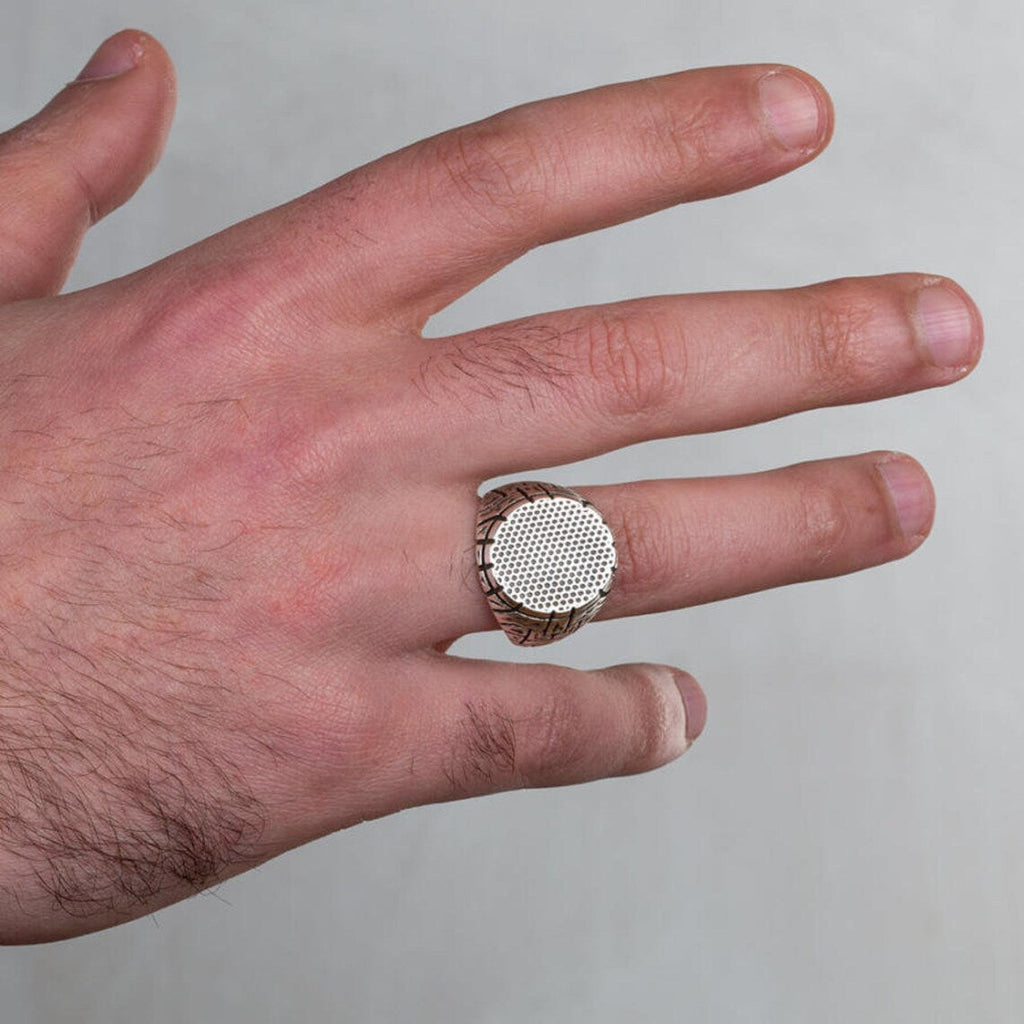 Beautiful Silver Ring with Unique Style