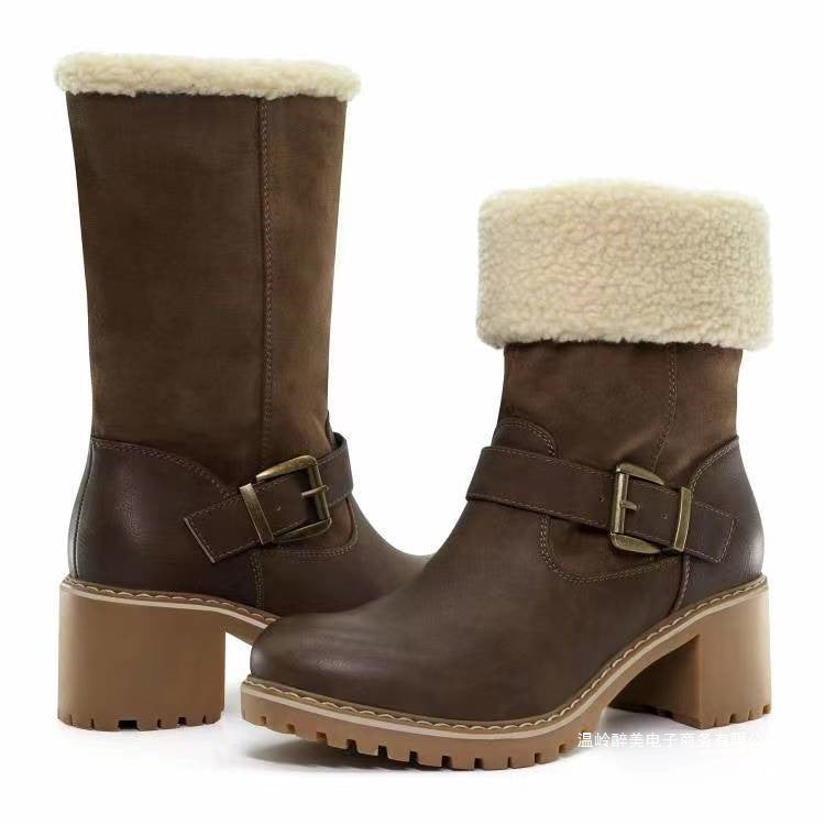 Chic Orthopedic Boots with Unique Design