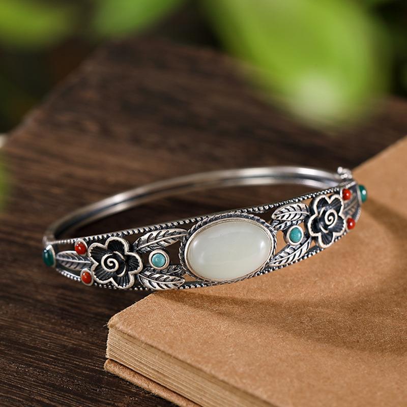 Delicate Artisan Silver Bracelet