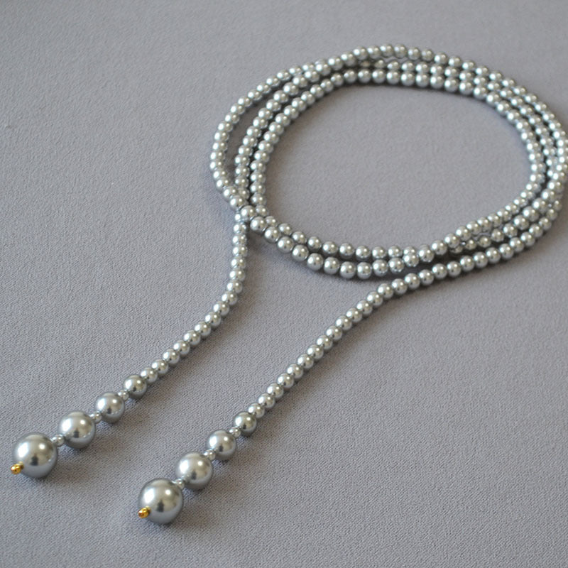 Vintage Handmade Pearl Necklace