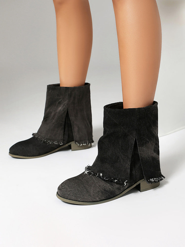 Classic Orthopedic Boots with Timeless Style